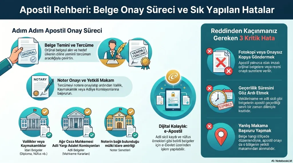 Apostil onay süreci rehberi
